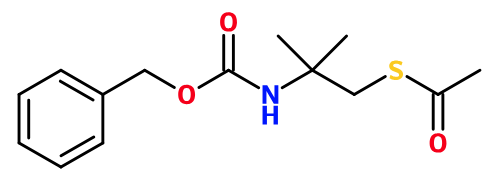 (image for) MC085415 Thioacetic acid S-(2-benzyloxycarbonylamino-2-methyl-propyl) ester